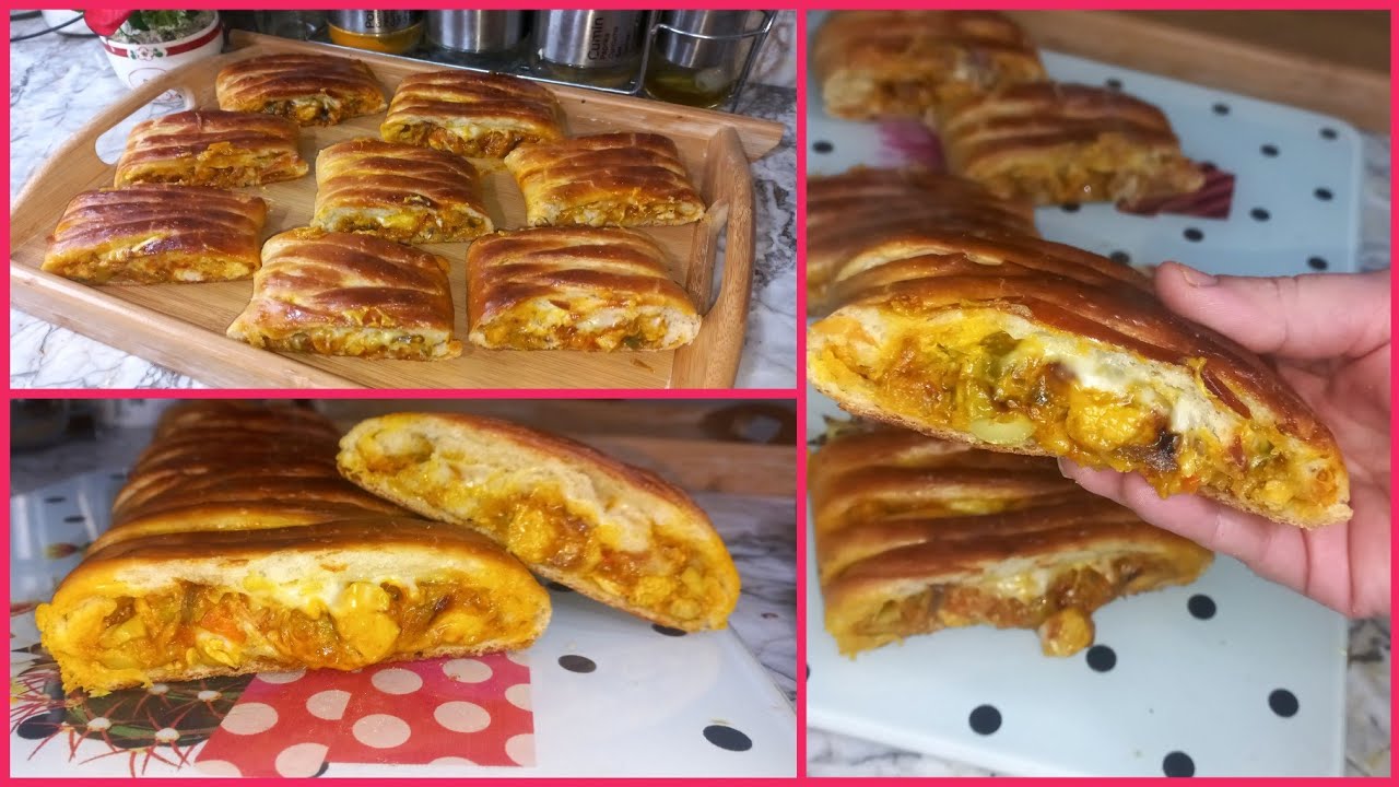 لعشاق المملحات😋أروع فطائر ممكن تحضريها بالخضر بمكونات بسيطة بدون كريمة كاذوب فالفم وليت مدمنة عليها😍