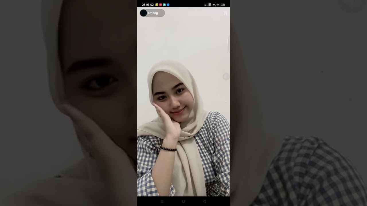 Ameng live tiktok cantik banget