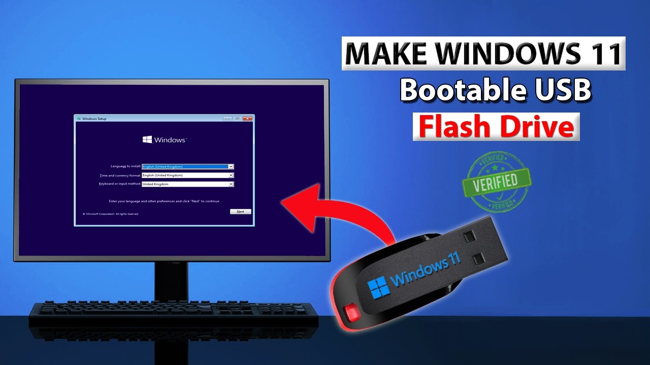 Как создать загрузочную флешку с Windows 11 за 3 минуты | Загрузочная USB-флешка с Windows 11 от ...