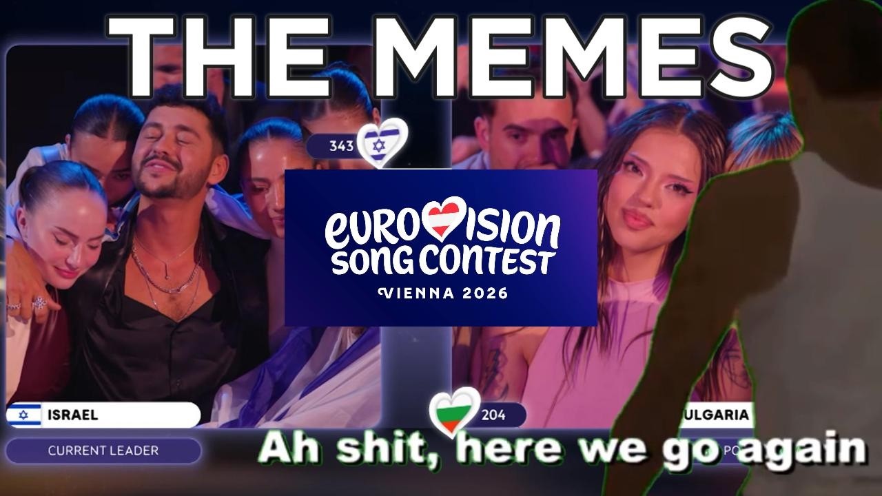 Гранд-финал Евровидения 2026... Но в мемах.