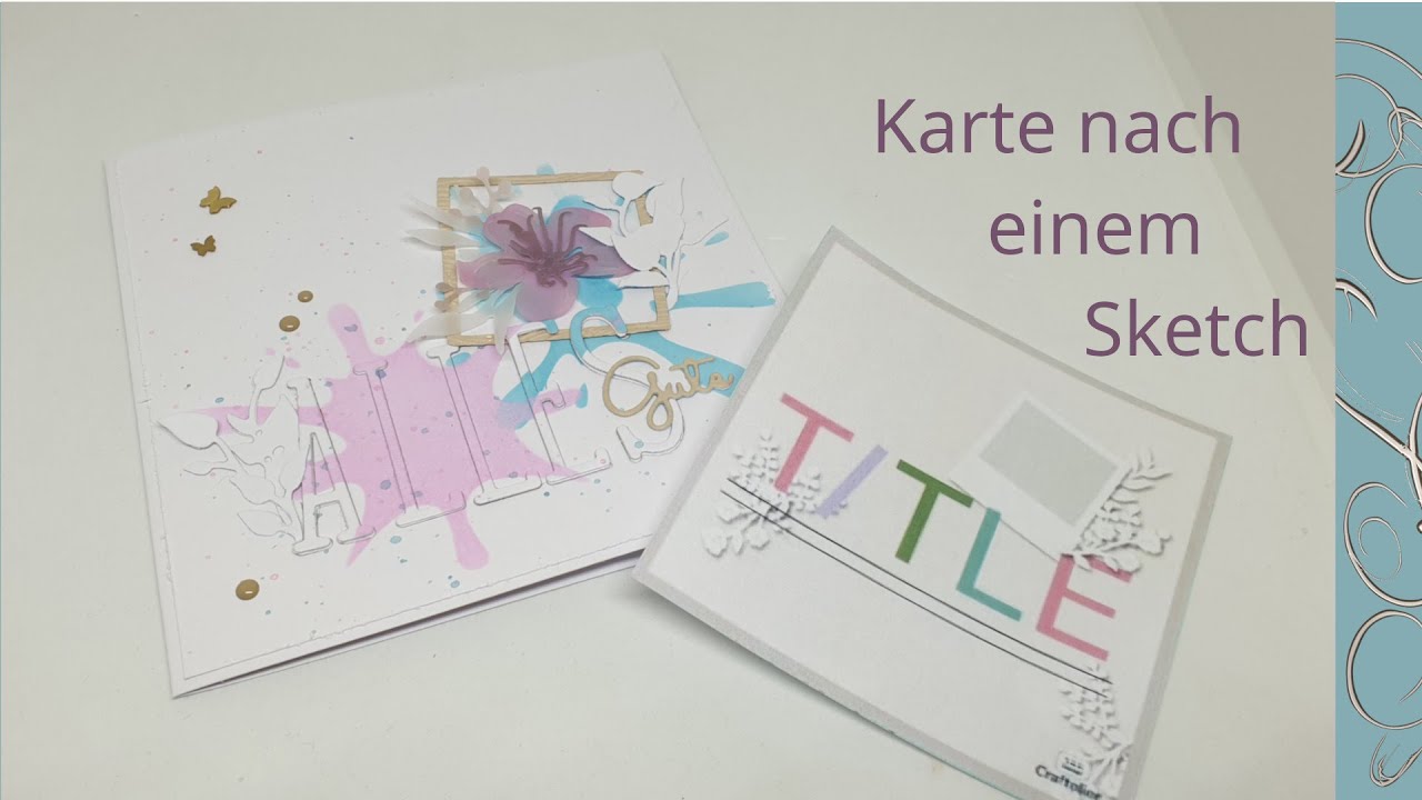 Karte nach einem Sketch 2