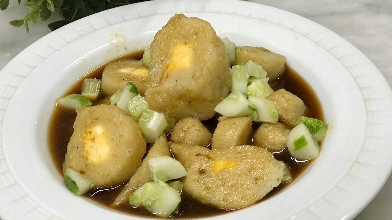 Gak Ada Ikan, pakai Ayam aja Pempek ini gak kalah enaknya Kenyal dan Empuk
