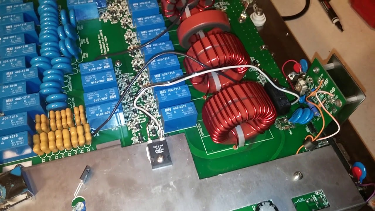 MFJ 998RT Repair and Mod - failed K1 Relay and R121