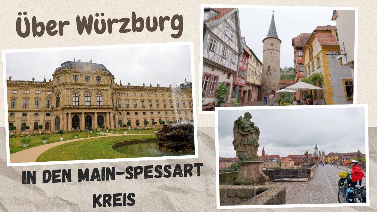 Main Radweg, über Würzburg in den Main Spessart Kreis - Tag 13 #radreise #radtour