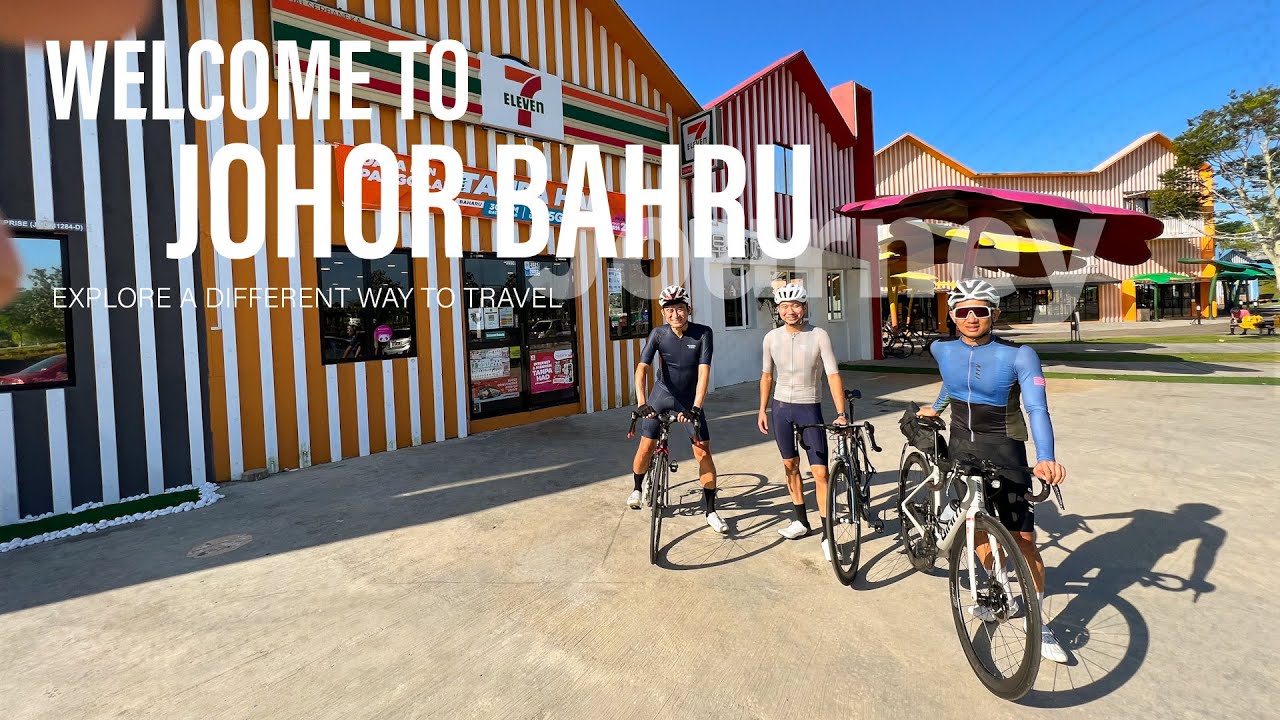SINGAPORE CYCLING ROUTE | SINGAPORE TO JB | FIRST BORDER CROSSING IN 2 YEARS