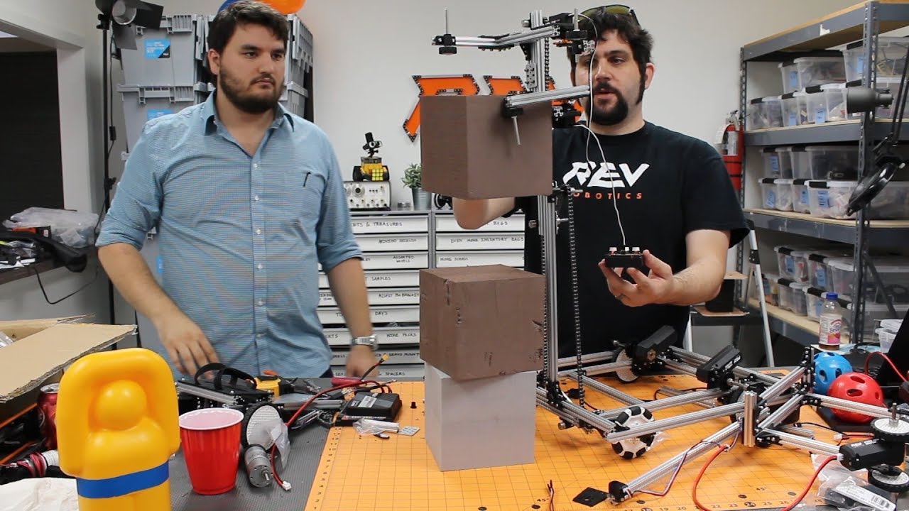 4 Hour Prototyping - REV Robotics | FTC Relic Recovery 2017 - Robot in 1 Weekend