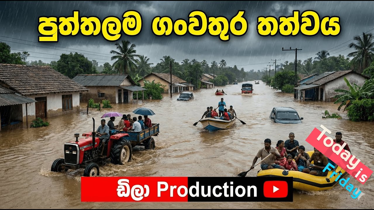 Puttalam Flood | පුත්තලම ගංවතුර | 2025.11.28 | Dilan Creative Advertising