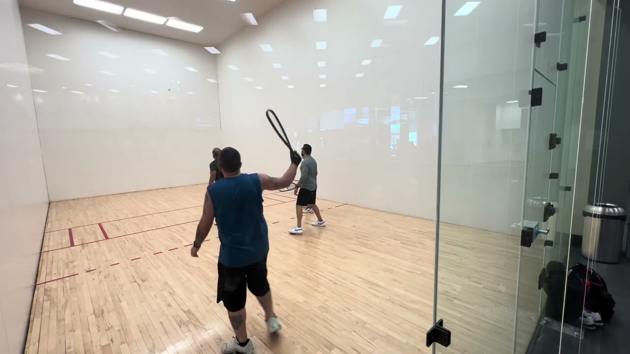 Racquetball 02/28/26 Angelo, Javier, David, Abel