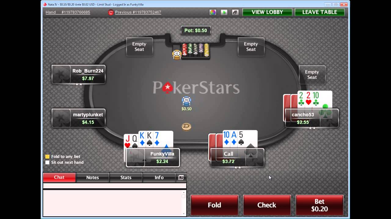 7 Card Stud | Hand Example