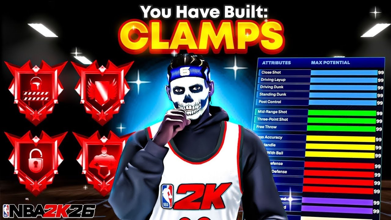 NEW BEST LOCKDOWN BUILD is GAMEBREAKING in NBA 2K26! BEST LOCK BUILD 2K26
