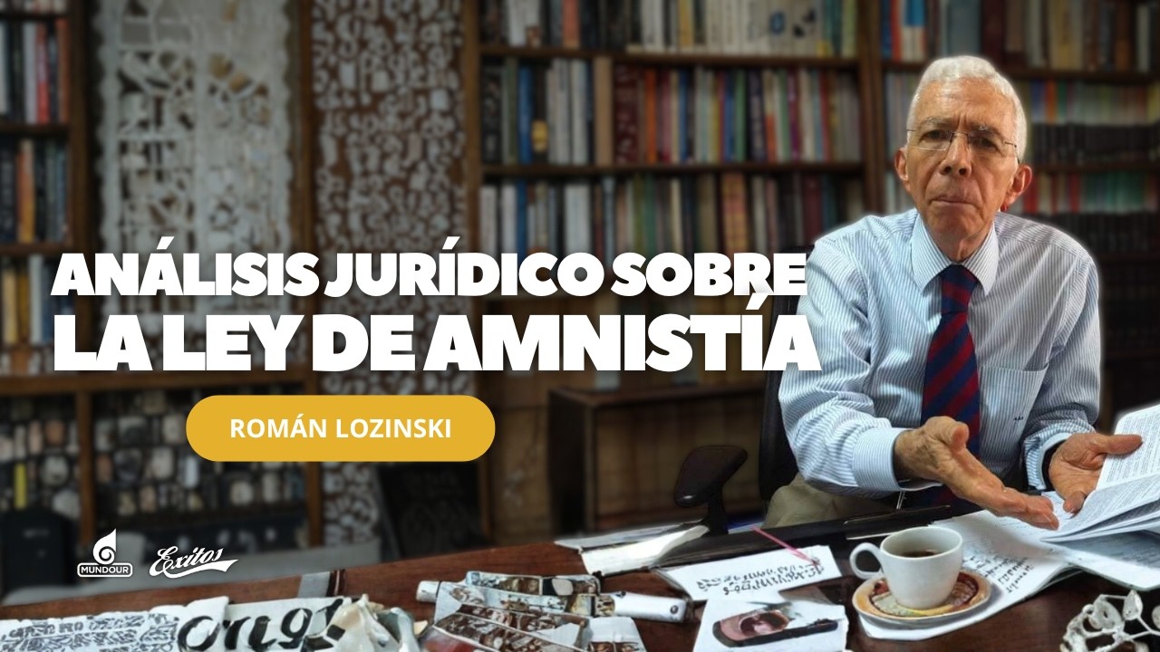 Román Lozinski entrevista al Dr. Alberto Arteaga Sanchez sobre la Ley de Amnistía