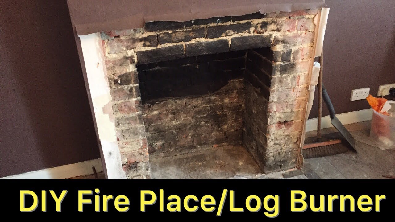 DIY - Fireplace / Log Burner Part 1 - Stovax