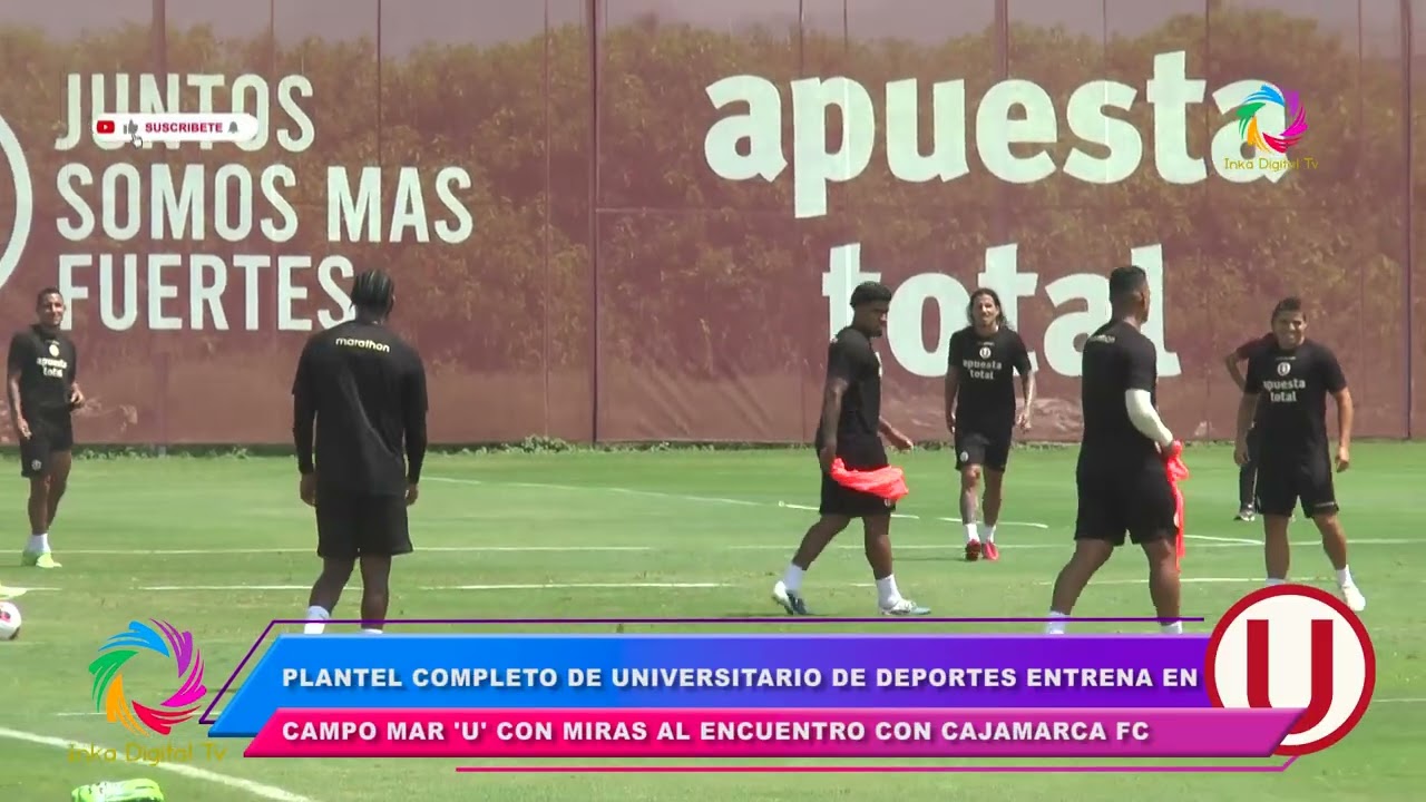 Rabanal atento al entrenamientos del plantel  y de Silveira, Fertoli, Gssama, Murrugarra, Ancajima