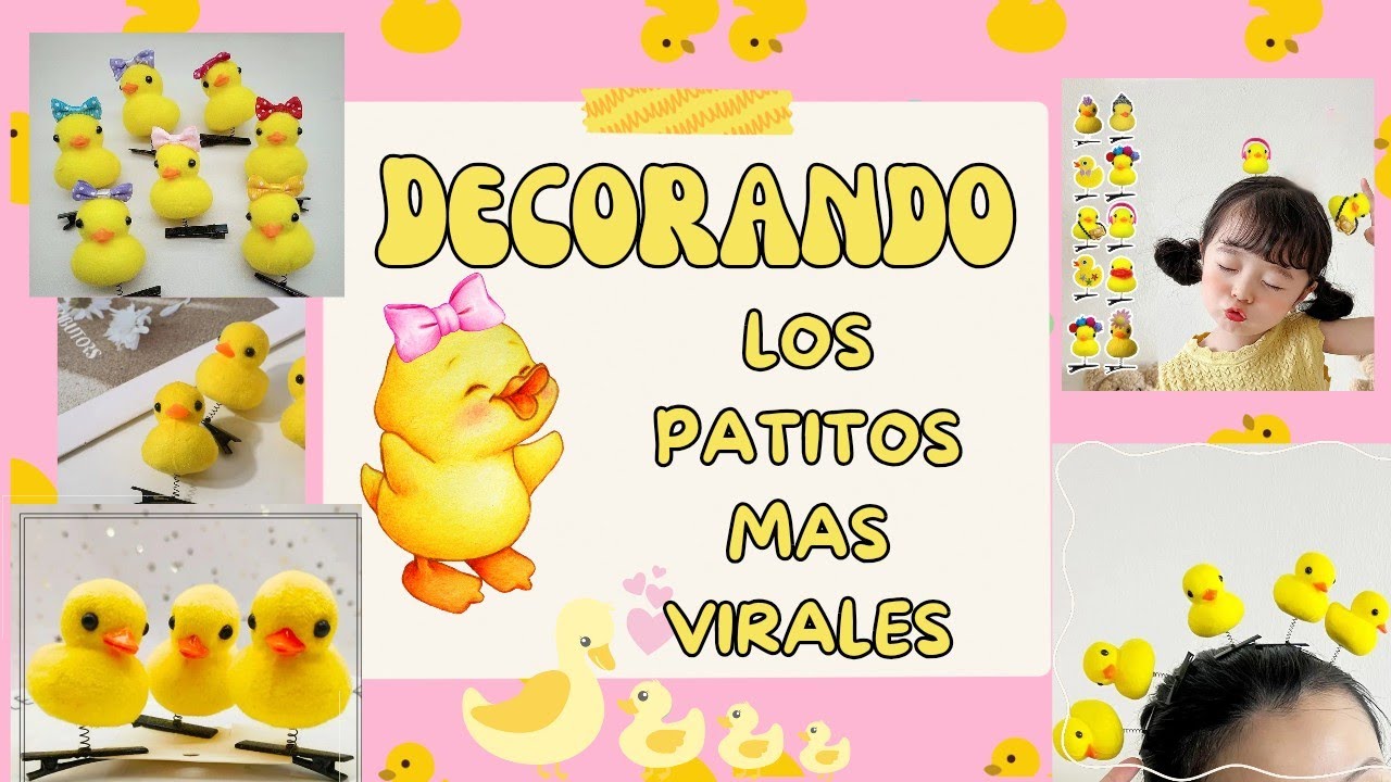 Los Patitos más virales🐥💛 Te comparto Ideas de como decorarlos, tips y más.. ✨🐥