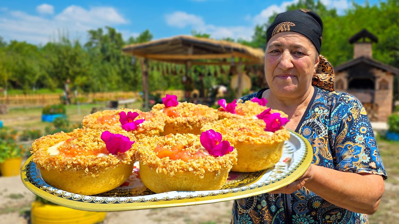 Countryside Cooking with Grandma in Azerbaijan – Village Food Over Firewood