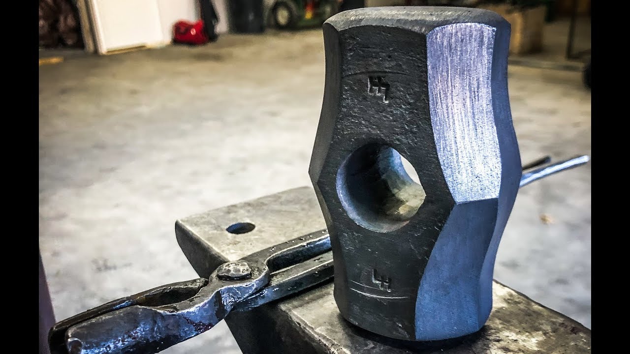 FAVORITE NEW HAMMER. CUSTOM 5LB HAND FORGED