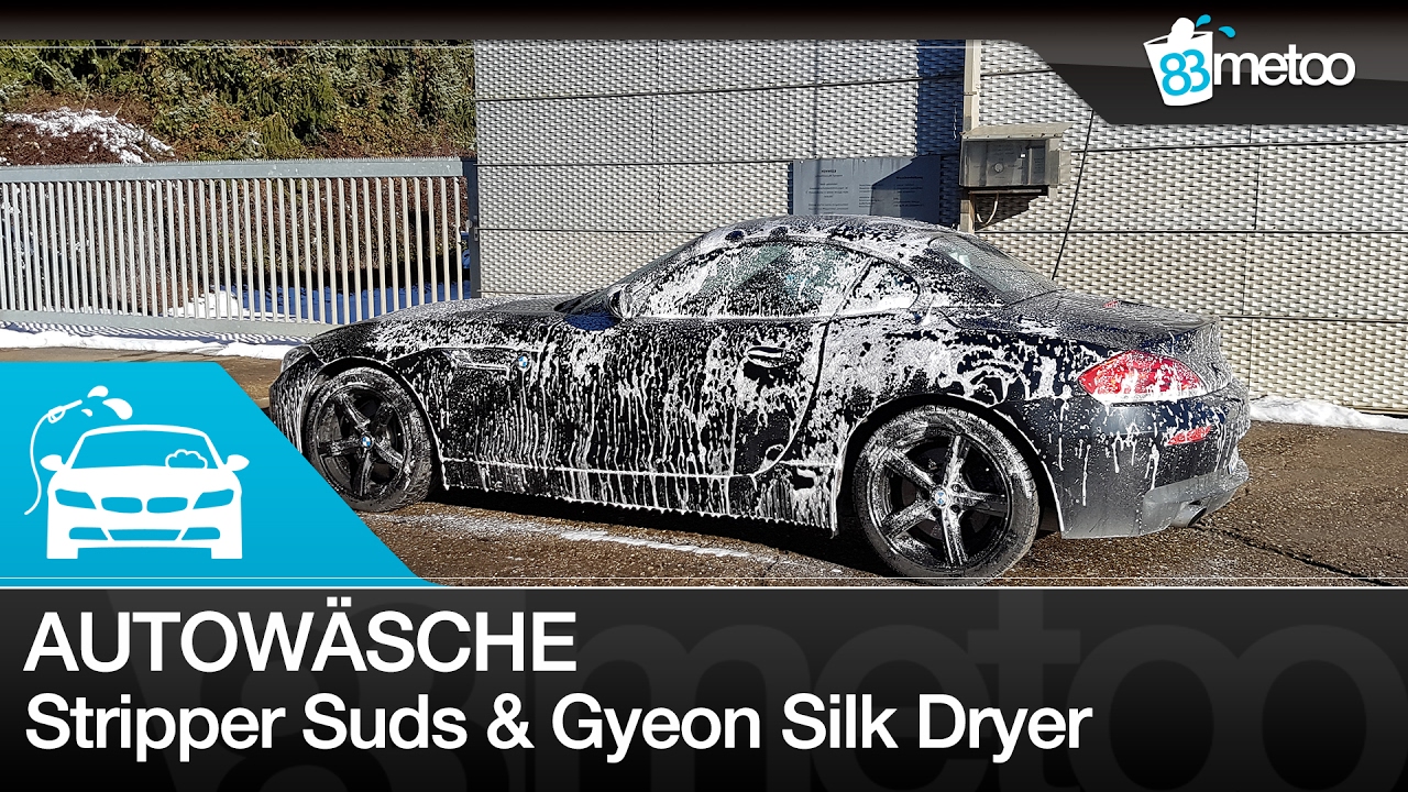 Chemical Guys Stripper Suds Premium Car Wash Shampoo | Gyeon Q2M Silk Dryer Trockentuch |Autow&auml;sche