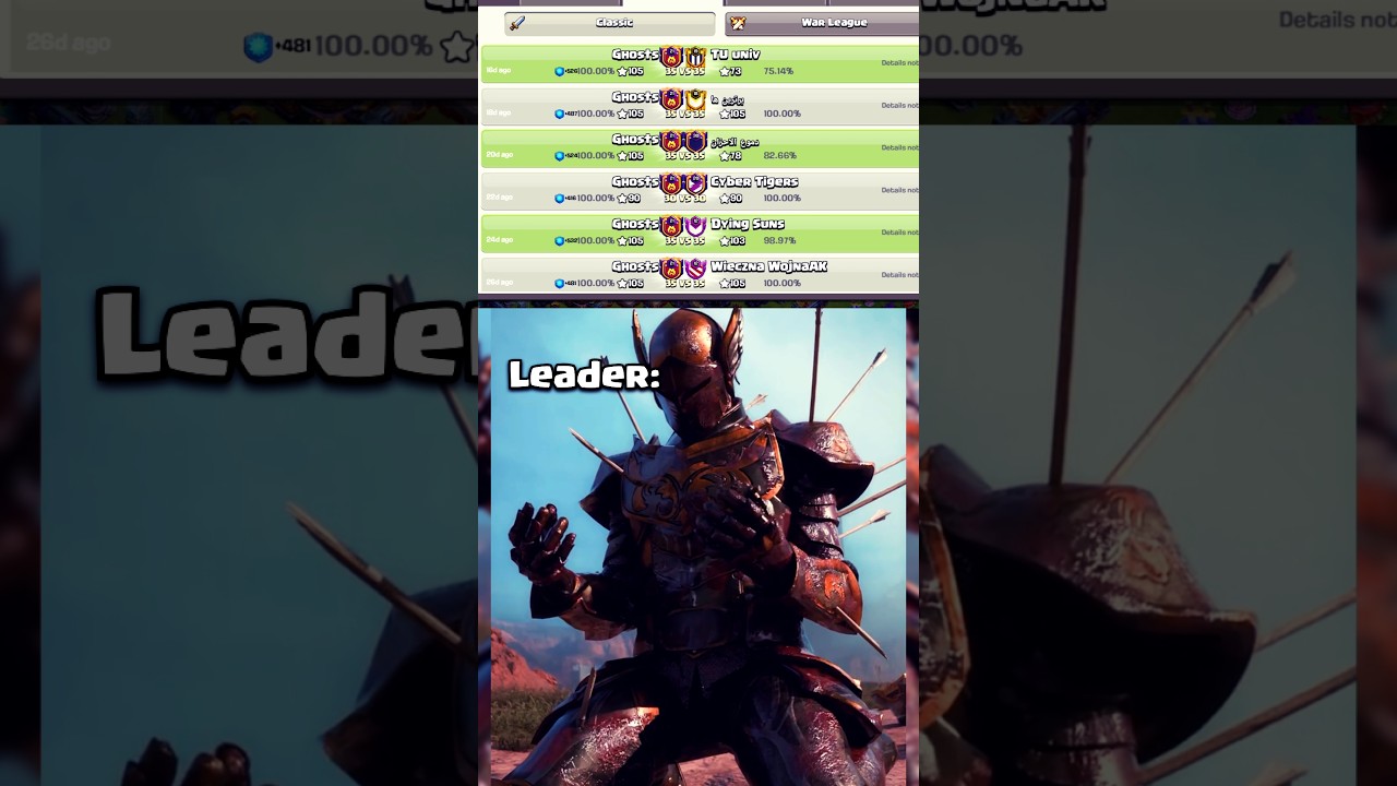 CWL Disaster &ndash; Zero Wins in Clan War Leagues! 💔| COC #shorts #coc #clashofclans #gaming #shortvideo