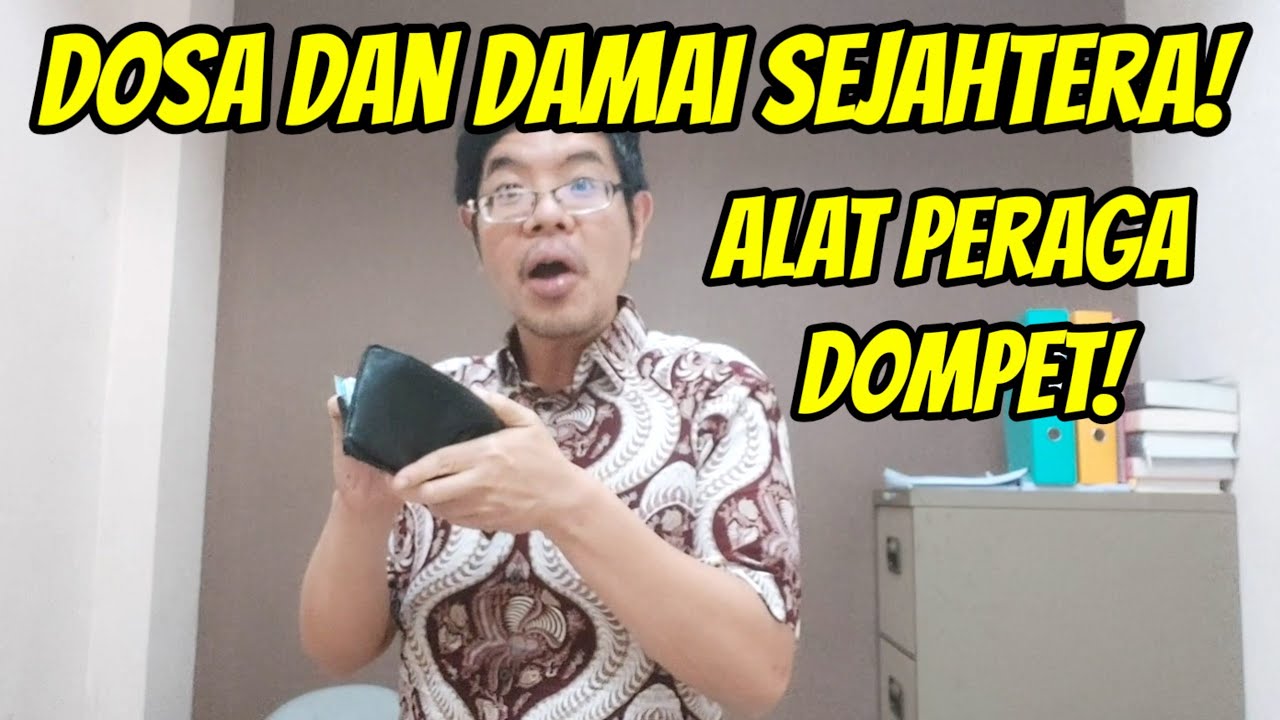 Alat Peraga Dompet : Dosa dan Damai Sejahtera [Cerita Sekolah Minggu Kreatif]