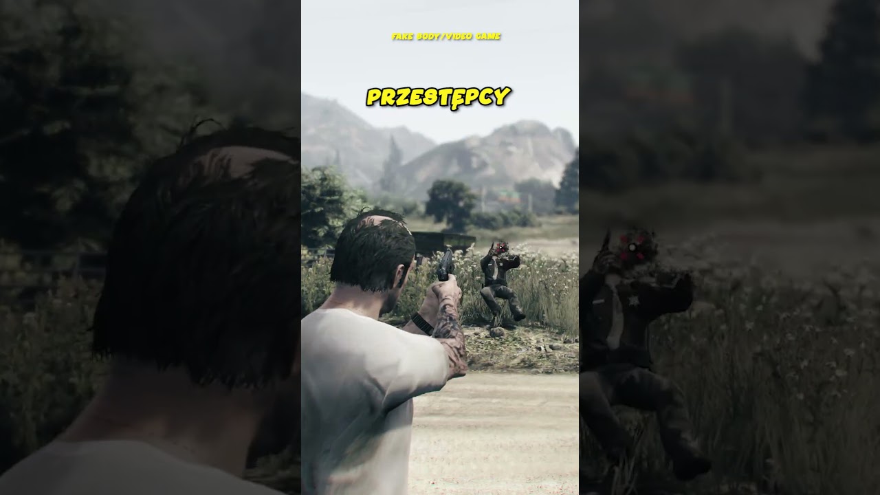 UKRYTE ZAKOŃCZENIE POLICYJNEGO POŚCIGU 🚔 - GTA 5 #shorts