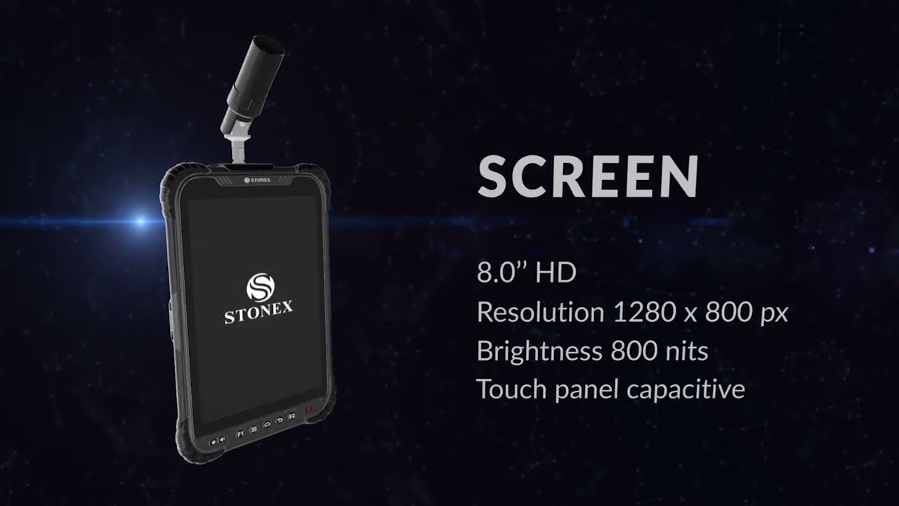Stonex S80G Rugged RTK GNSS Android Tablet