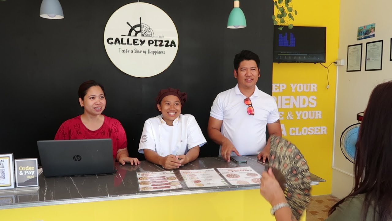 DOING ALAMINOS CITY STUFF | 1st let's check out what's new in Alaminos City - THE GALLEY PIZZA!!