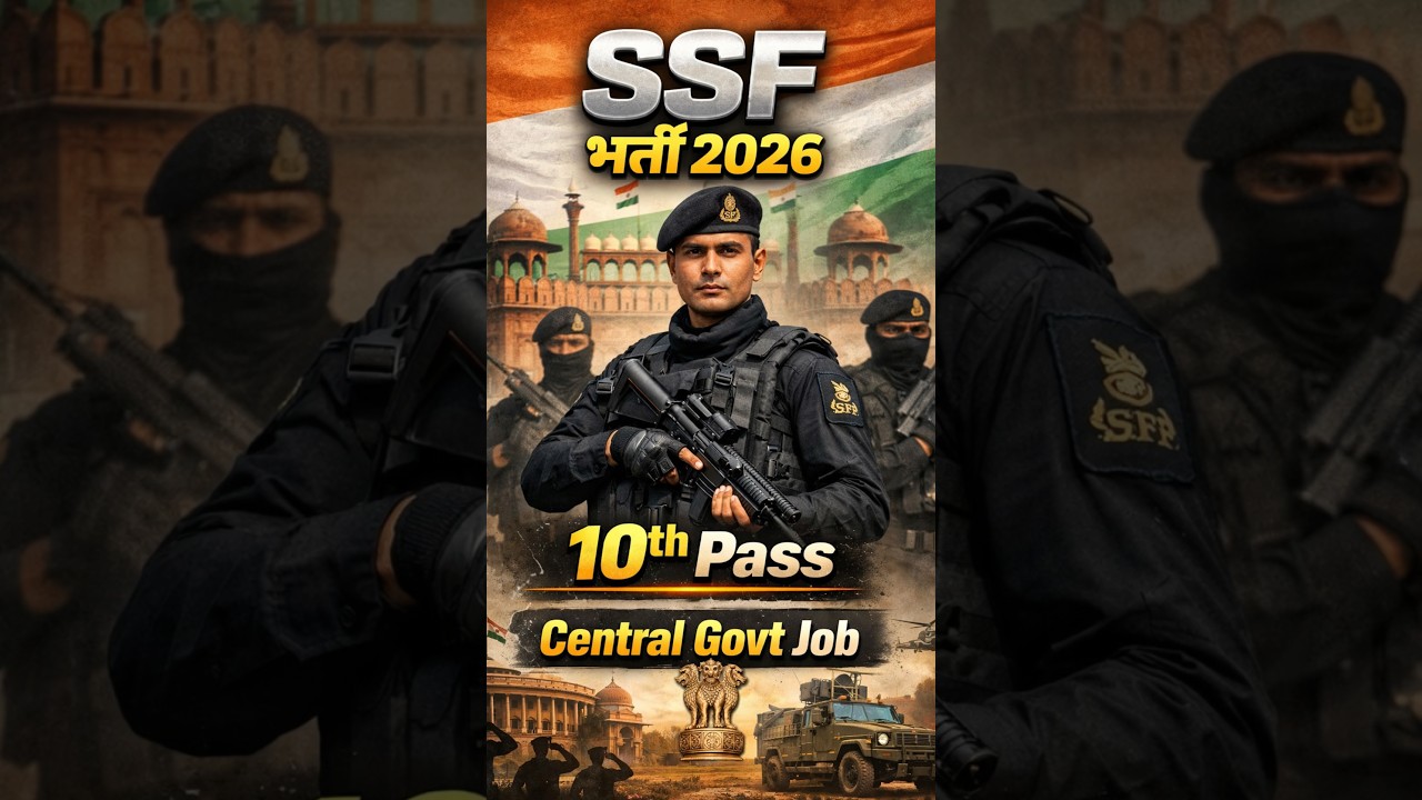 सचिवालय सुरक्षा बल भर्ती 2026 | SSF New Vacancy 2026 | New Vacancy 2026 #govtjobs #sarkarinaukri