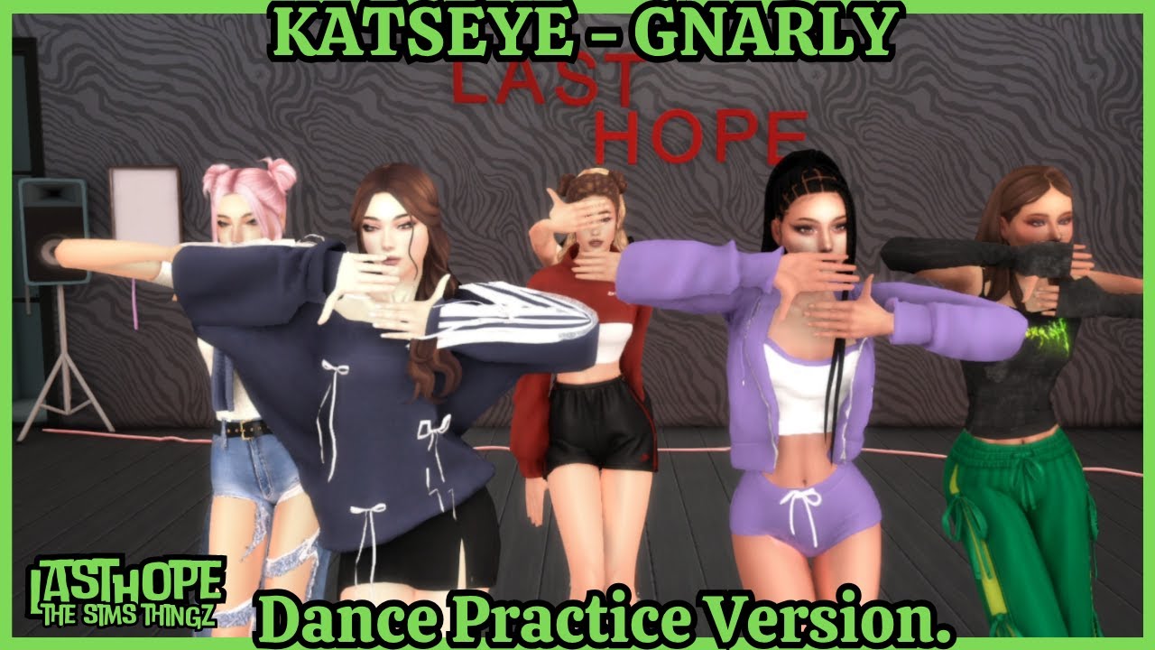 KATSEYE - 'GNARLY' | The Sims 4 | Dance Practice Video.