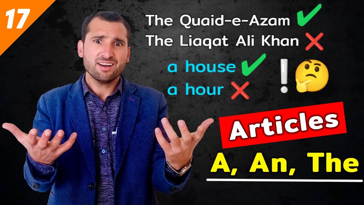 Articles in English grammar | a, an and the | articles in urdu | articles in hindi | article |
