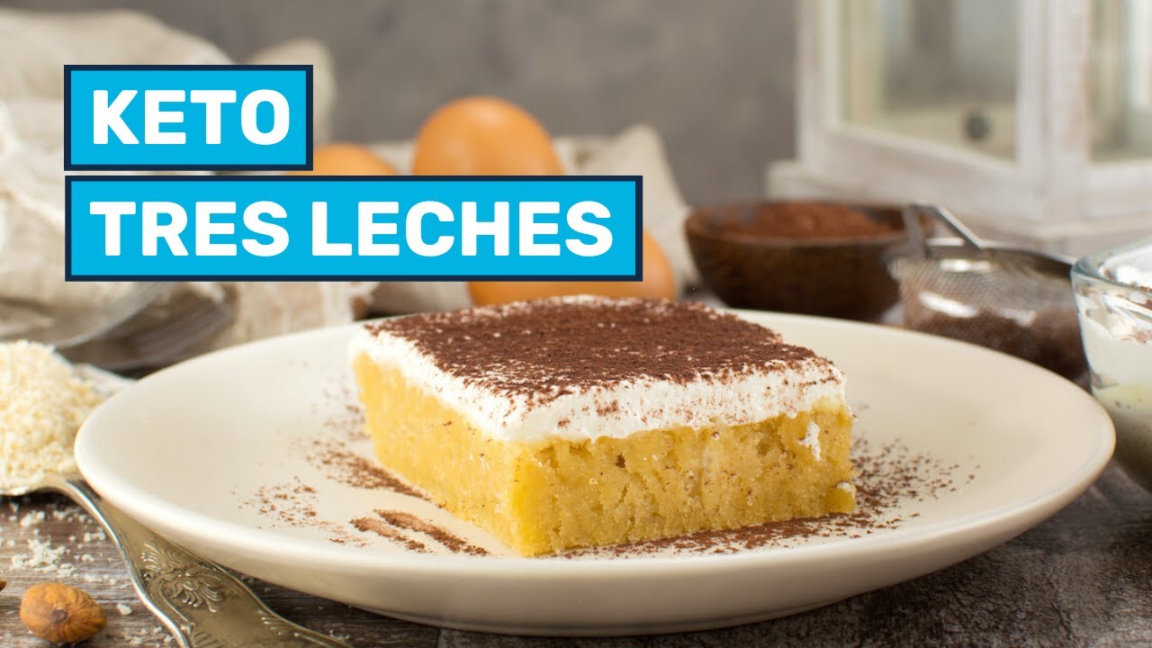 KETO TRES LECHES - C&oacute;mo Hacer Tres Leches Sin Az&uacute;car