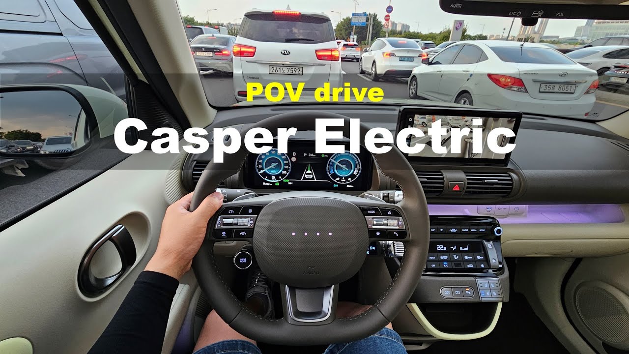 2025 Hyundai Casper Electric POV drive