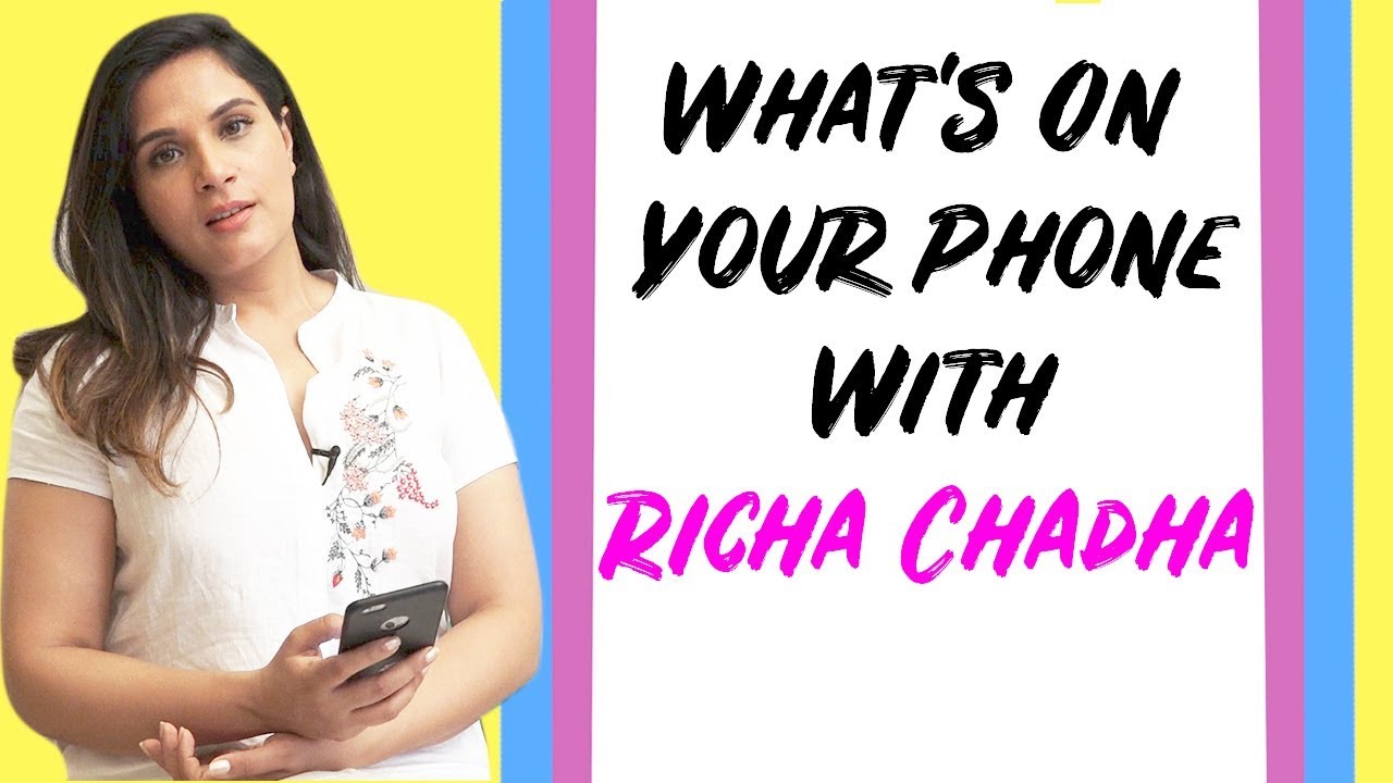 What's In My Phone Ft. Richa Chadha | Exclusive Interview | POP Diaries