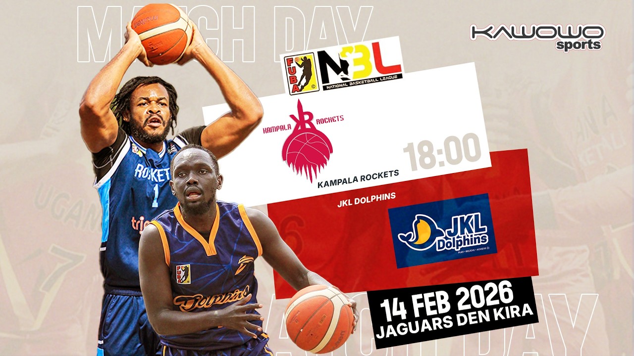 LIVE: Kampala Rockets Vs JKL Dolphins | 2026 National Basketball League