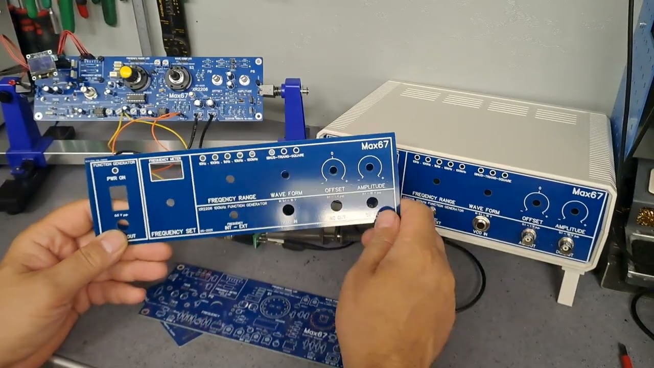 GENERATORE DI SEGNALI XR2206 Max67 parte 1