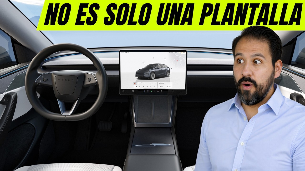 Estas funciones de la pantalla del Tesla parecen normales… hasta que las usas ⚡🚗