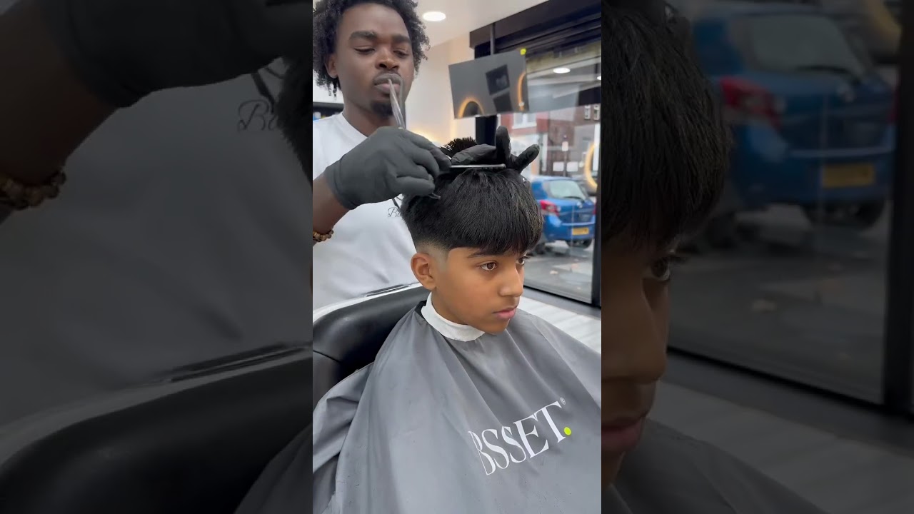 He wanted Garnacho Manchester United haircut 😳