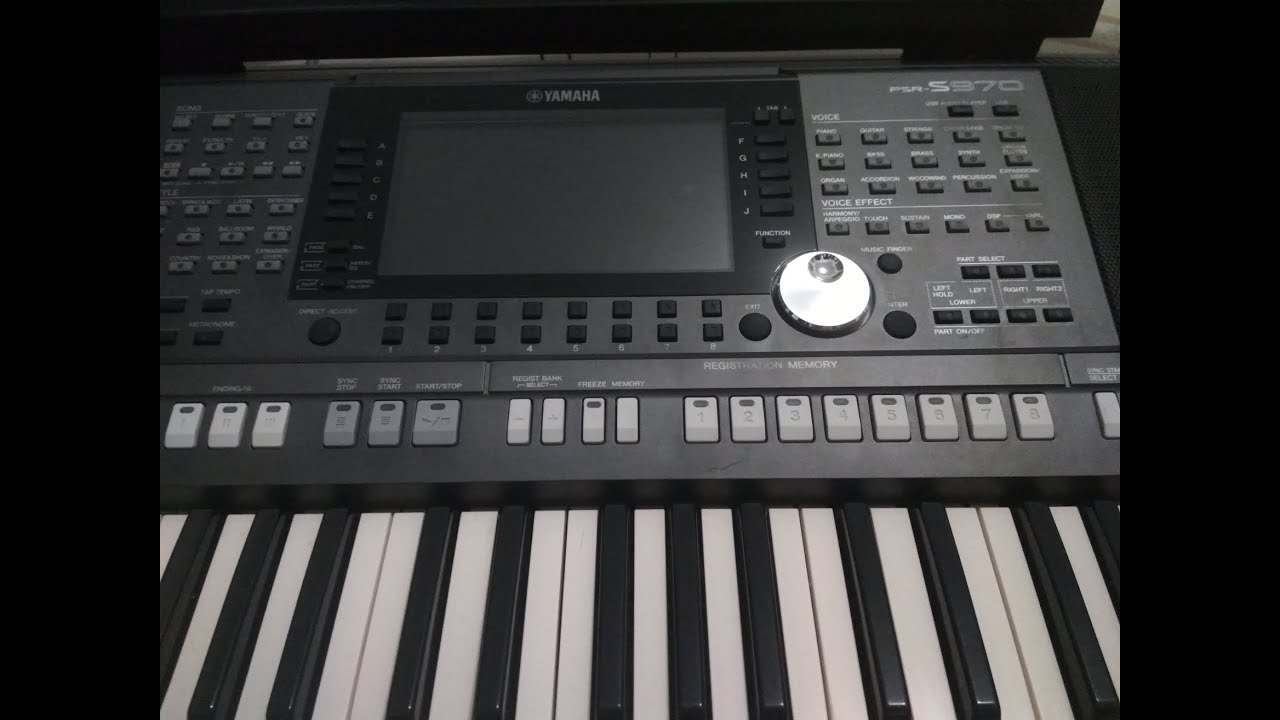 CARA SETTING ONE TOUCH SETTING DI KEYBOARD YAMAHA PSR970