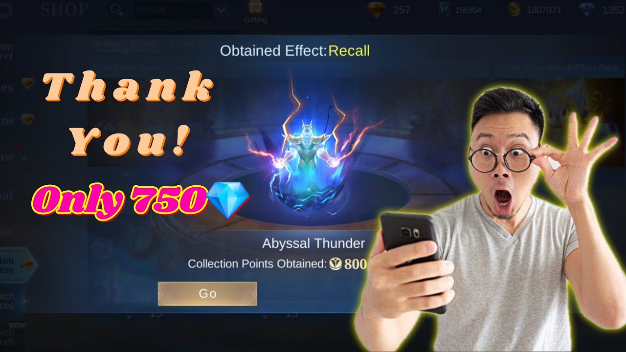I Spent only 750 Promo diamonds for this recall.