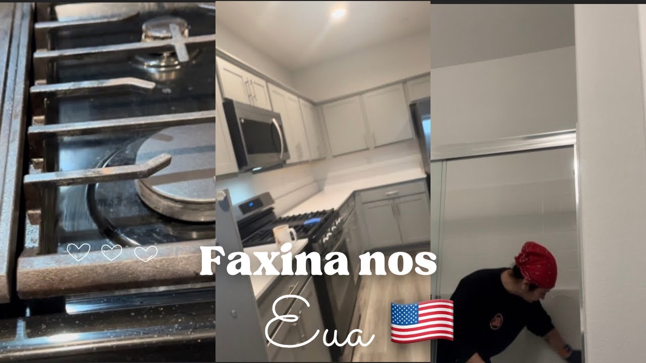 Vida de faxineira nos Estados Unidos! Mais uma limpeza satisfatória!