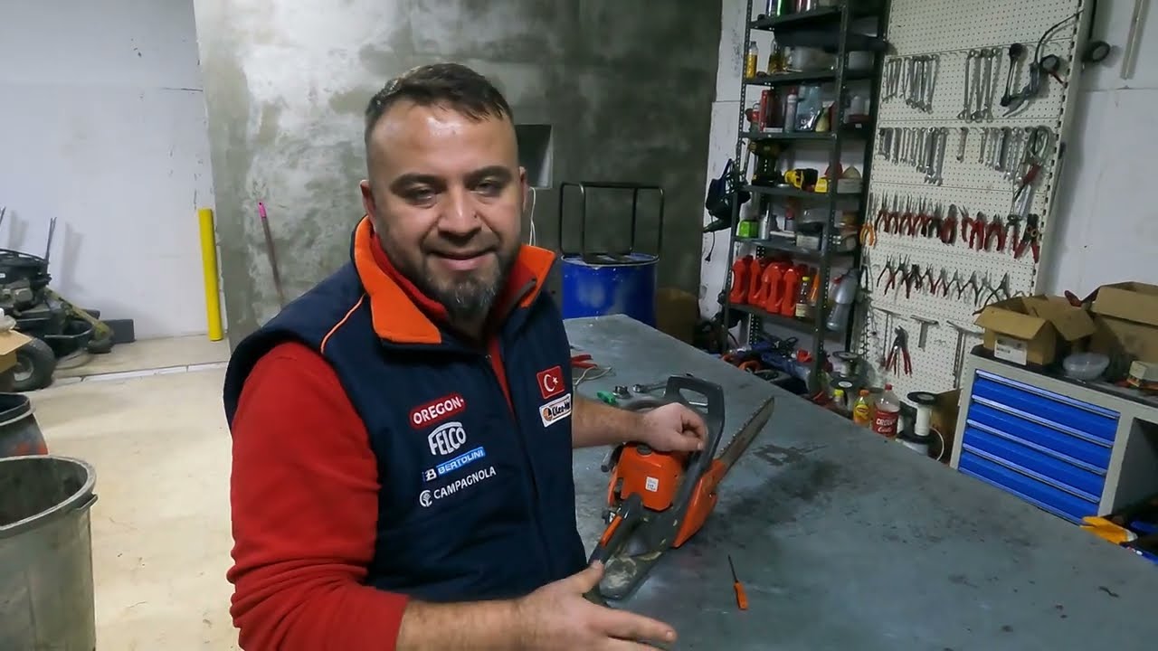 DEPOYA YAĞSIZ BENZİN DOLDURDUM ÇALIŞMIYOR OLEO MAC 941 MOTORLU TESTERE - DÜKKANA KÜÇÜK DOKUNUŞLAR