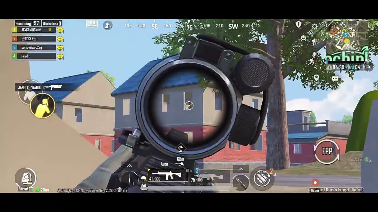 3 fingers Bgmi Gameplay