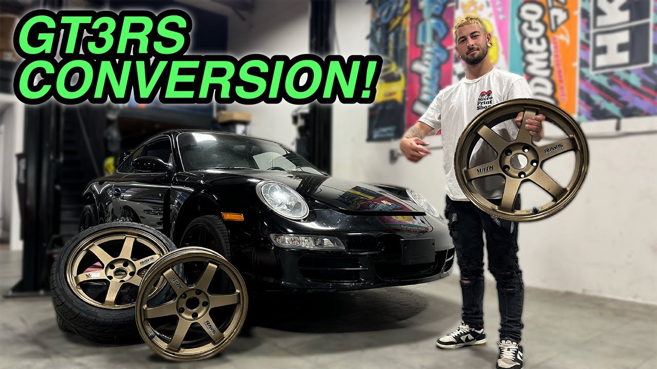 I Bought The Cheapest OG TE37 to Exists! Installing Electric Power Steering In My Porsche 911