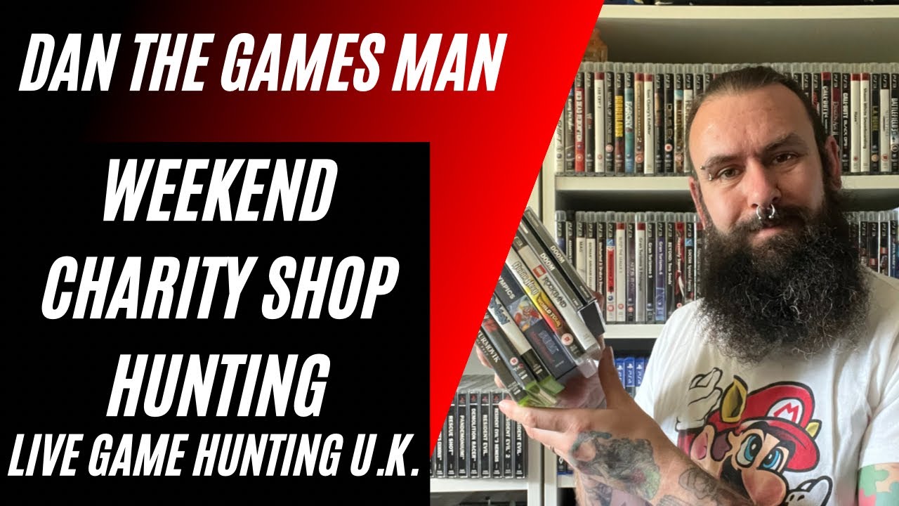 Weekend Charity Shop Hunting #gamehunting #charityshop #goodwill #retrogaming