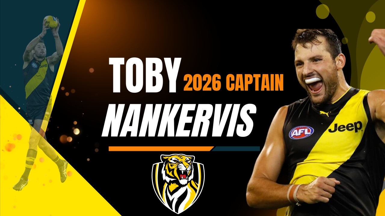 Richmond 2026 Leadership Group REVEALED! | Nankervis to Lead Again