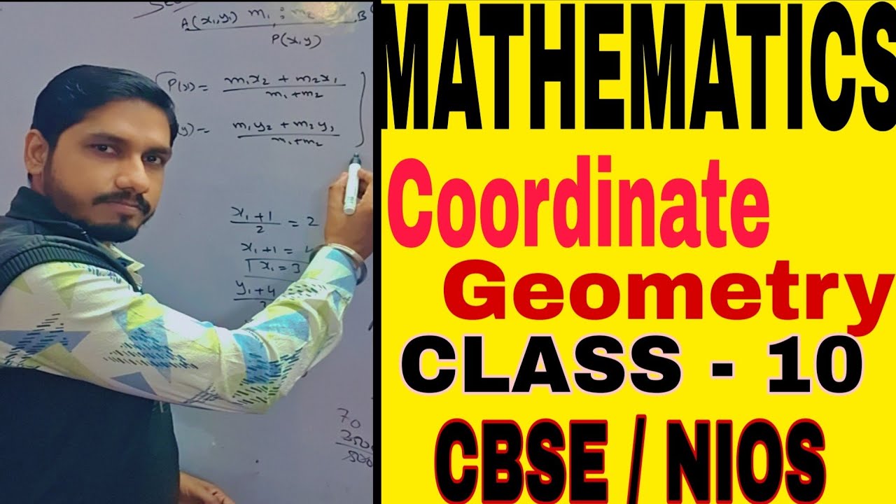 MATHEMATICS (COORDINATE GEOMETRY) CLASS-10 