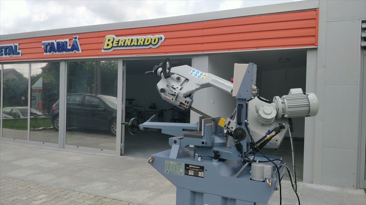 Ferastrau cu banda pentru metal Bernardo HBS 280 DG | Taiere cu mitra dubla
