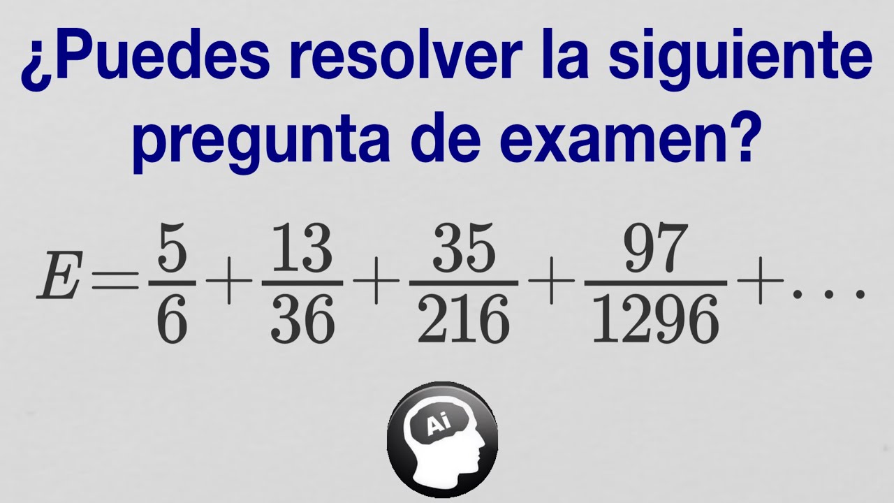 ¿Puedes resolver este problema de examen de admision?