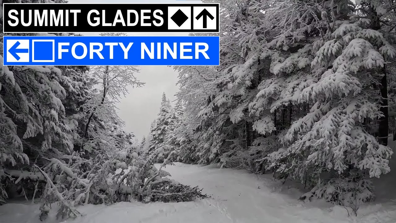 Pico, VT - ◊ Summit Glades to 🟦 Forty Niner (12-21-24) [4K]