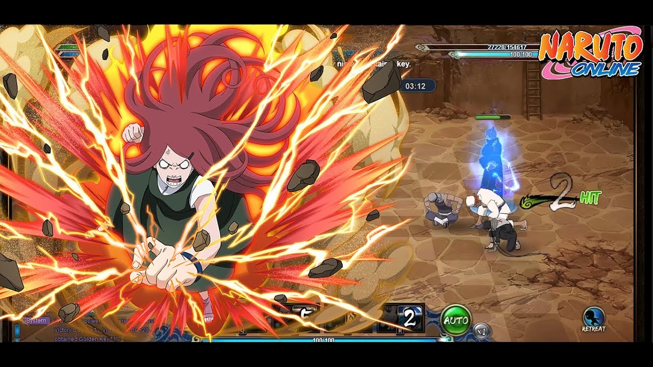Naruto Online training grounds: Kushina habanero Scaling skillbreak