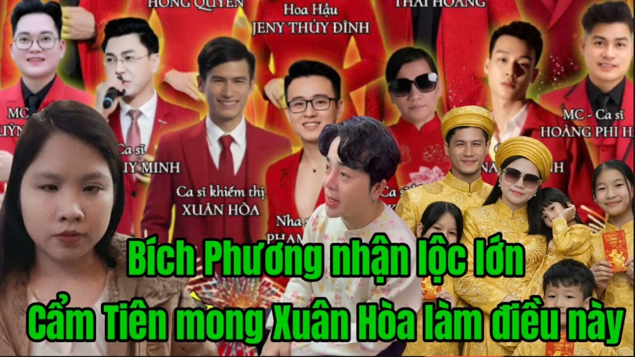 Xuân Hòa làm điều này vì Cẩm Tiên, Bích Phương nhận lộc lớn #xuanhoa #bichphuong #camtien 